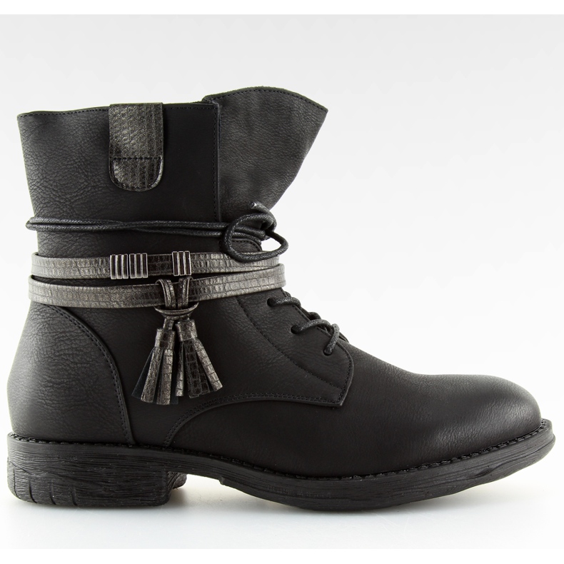 Botas pretas femininas pretas BH52-KB pretas preto