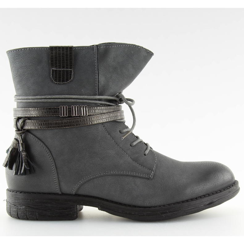Botas cinza feminino cinza BH52-KB cinza