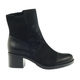 Botas de inverno Marco salto alto 933 preto