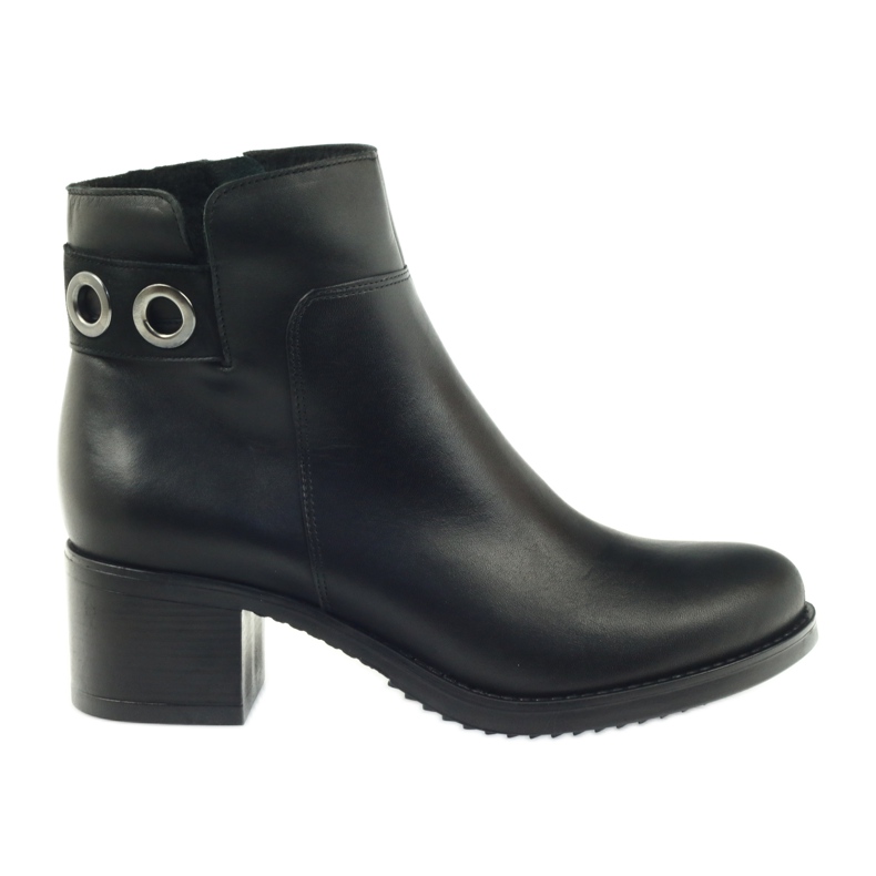 Botas de inverno Marco de salto alto 979 preto