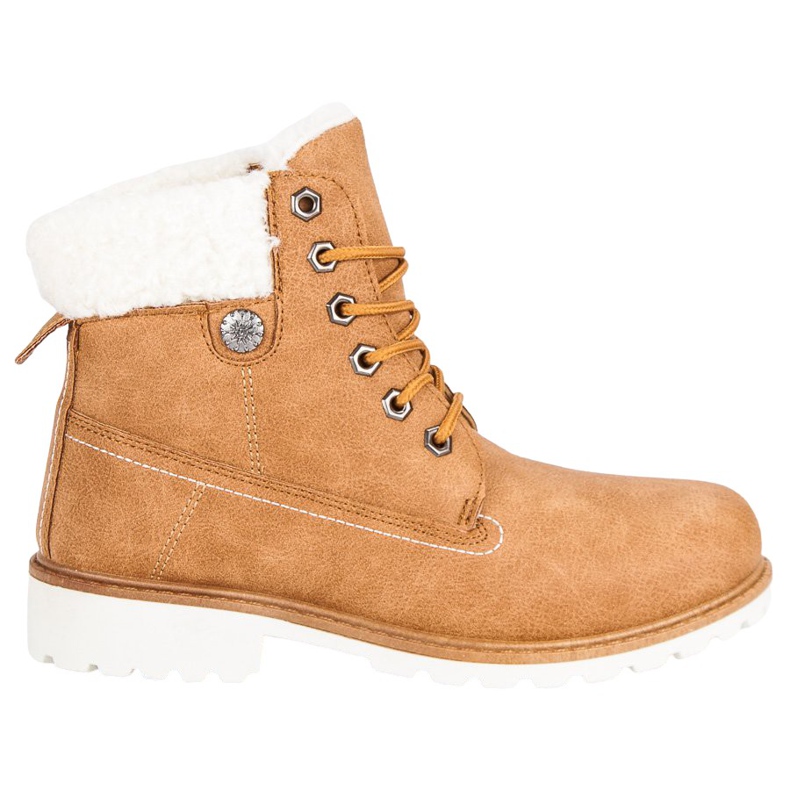 McKey Caçadores com pele de camelo castanho McKey Caçadores com pele de camelo castanho