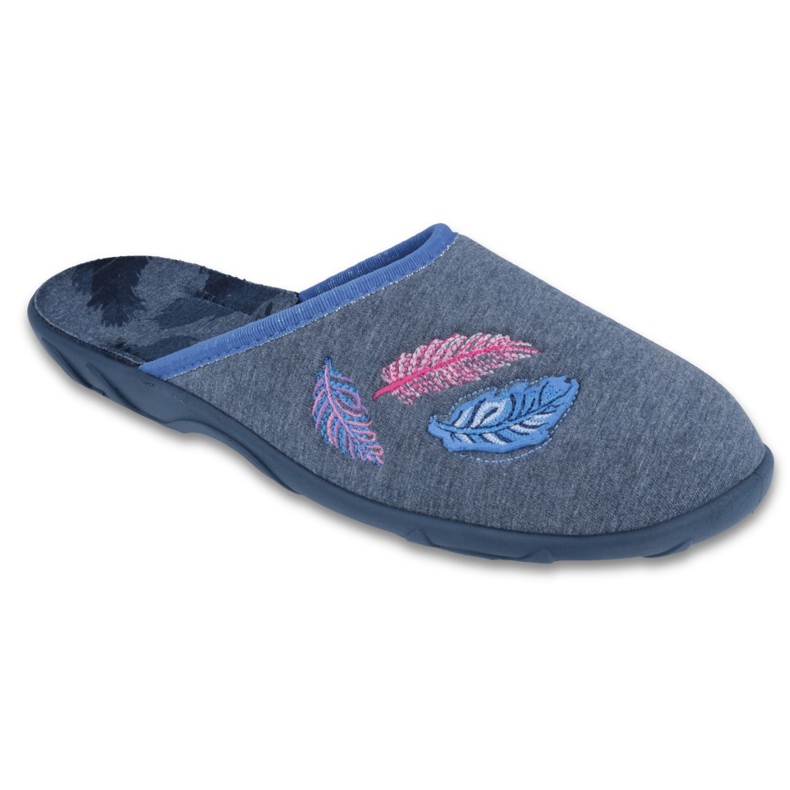 Sapatos femininos coloridos Befado 235D165 azul