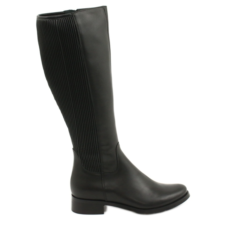 Botas pretas com elástico Arka 7152 preto