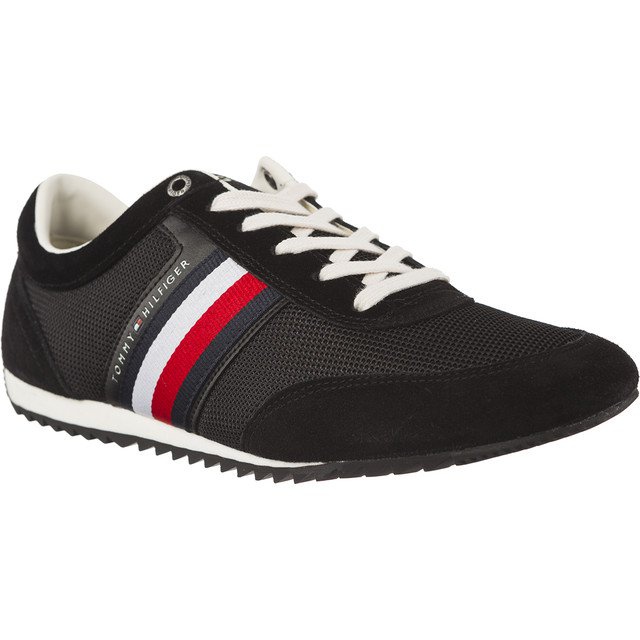 Tommy Hilfiger Material Corporativo Mix Runner 990 preto
