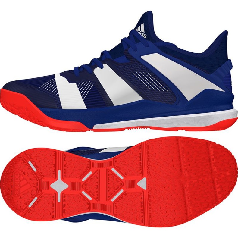 Sapato de handebol Adidas Stabil XM azul