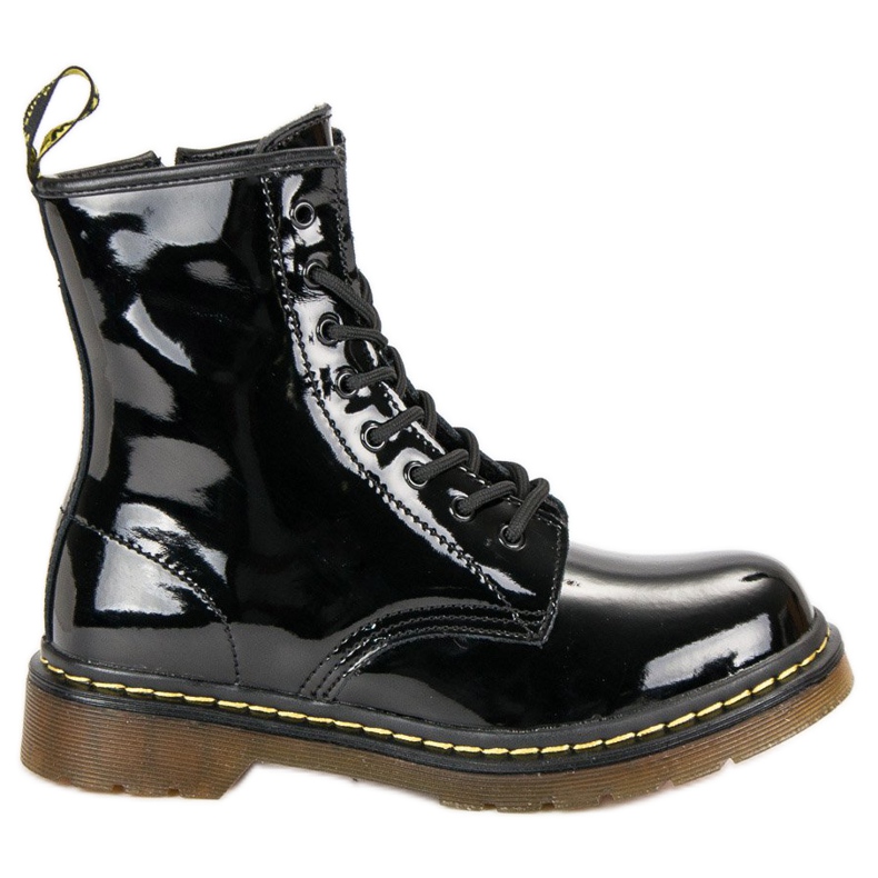 Botas Lacadas Glany MCKEY preto