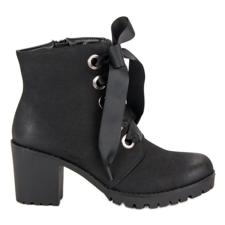 Botas vinceza pretas elegantes preto