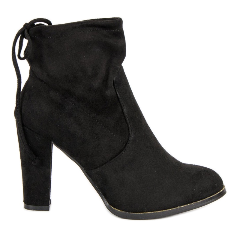 Lemax Botas de salto alto preto