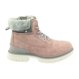 American Club Botas americanas botas botas de inverno 708122 cinza rosa