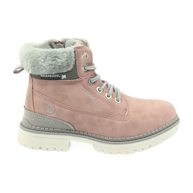 American Club Botas americanas botas botas de inverno 708122 cinza rosa