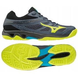 Tênis de vôlei Mizuno Thunder Blade M V1GA177047 preto azul
