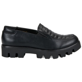 J. Star Sapatos deslizantes preto