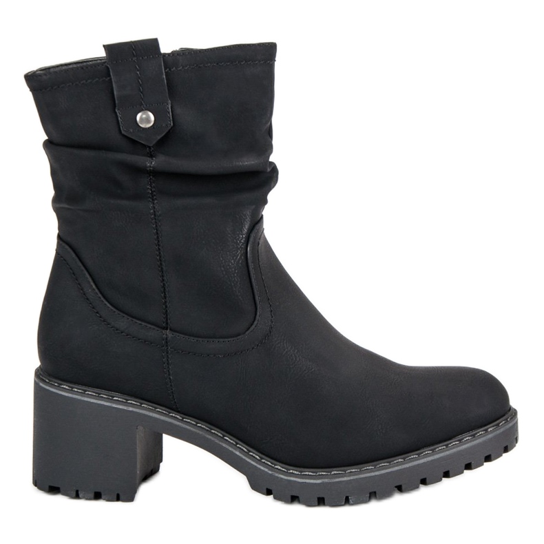 Botas femininas outono preto