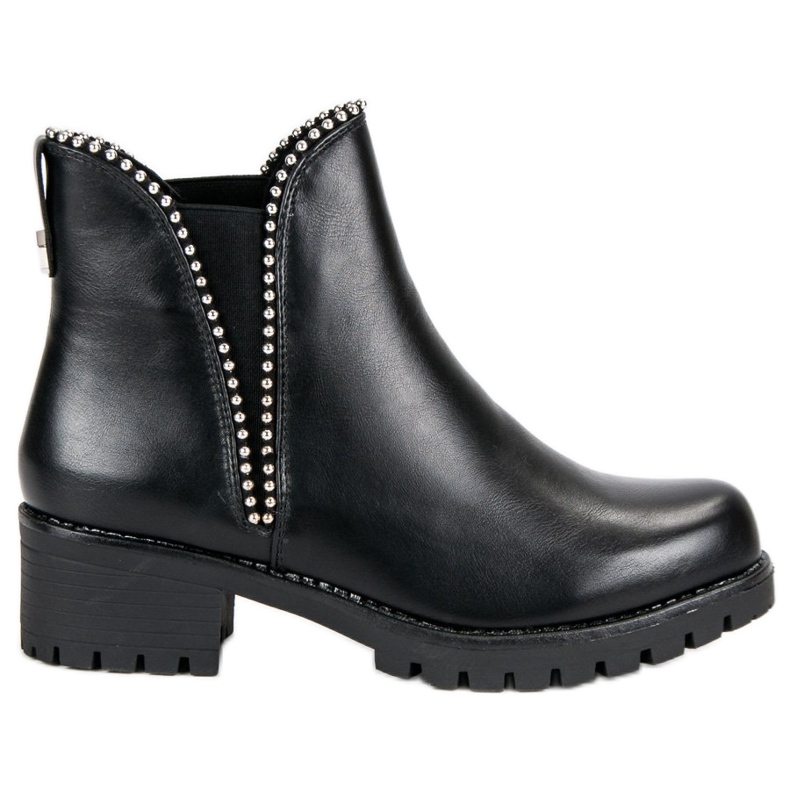 Sixth Sense Botas pretas bota Jodhpur preto