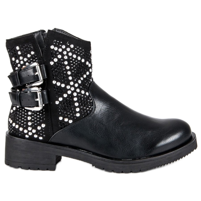 Botas femininas elegantes preto