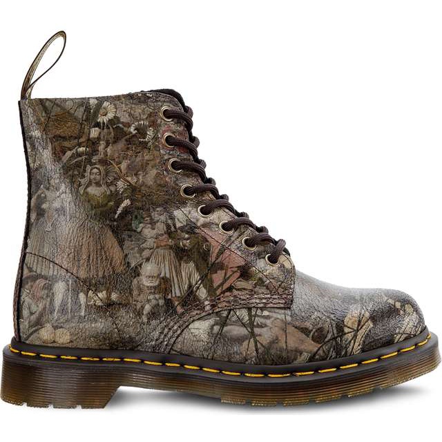 Dr. Martens Dadd 1460 Pascal Multi Dadd Tate Cristal Camurça castanho multicolorido Dr. Martens Dadd 1460 Pascal Multi Dadd Tate Cristal Camurça castanho multicolorido