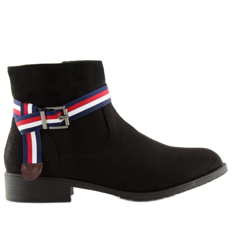 Botas pretas Chelsea para mulheres 99-150 pretas preto