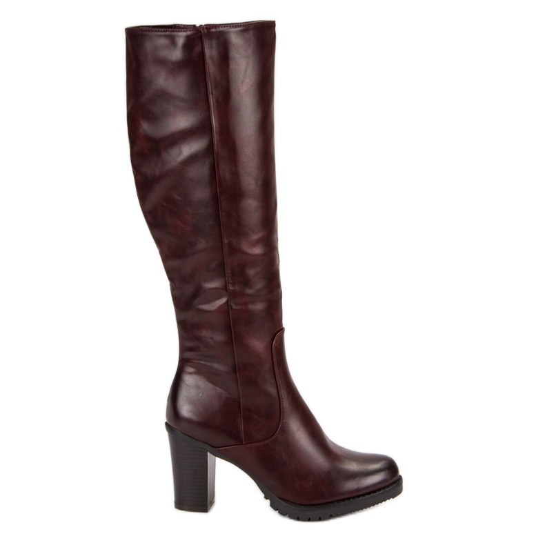 Botas VINCEZA clássicas vermelho