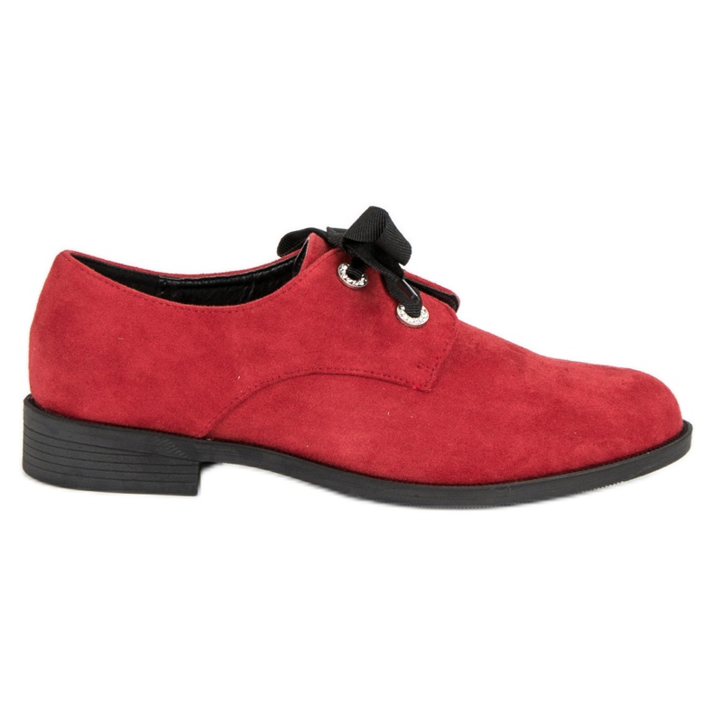 Bestelle Sapatos de camurça vermelha vermelho