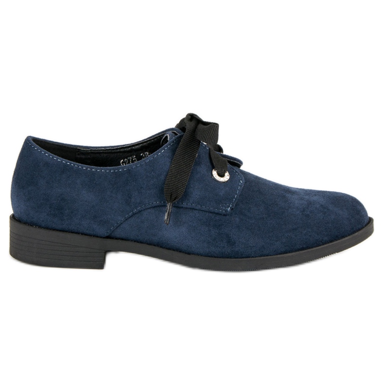 Bestelle Sapatos de camurça azul marinho