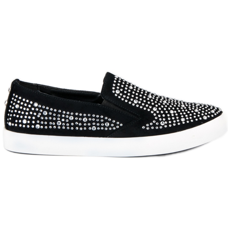 J. Star Slipons de tênis pretos