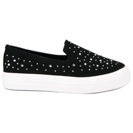 J. Star Tênis Slip-On Pretos