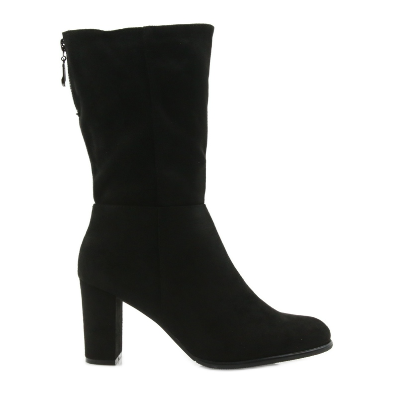 Botas pretas botas pretas Sergio Leone preto