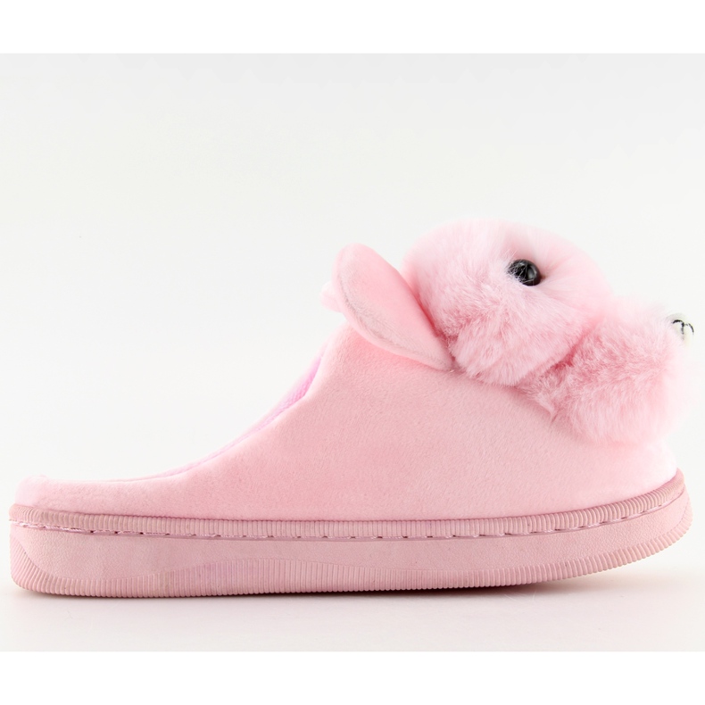 Chinelos femininos rosa DD91 L.PINK