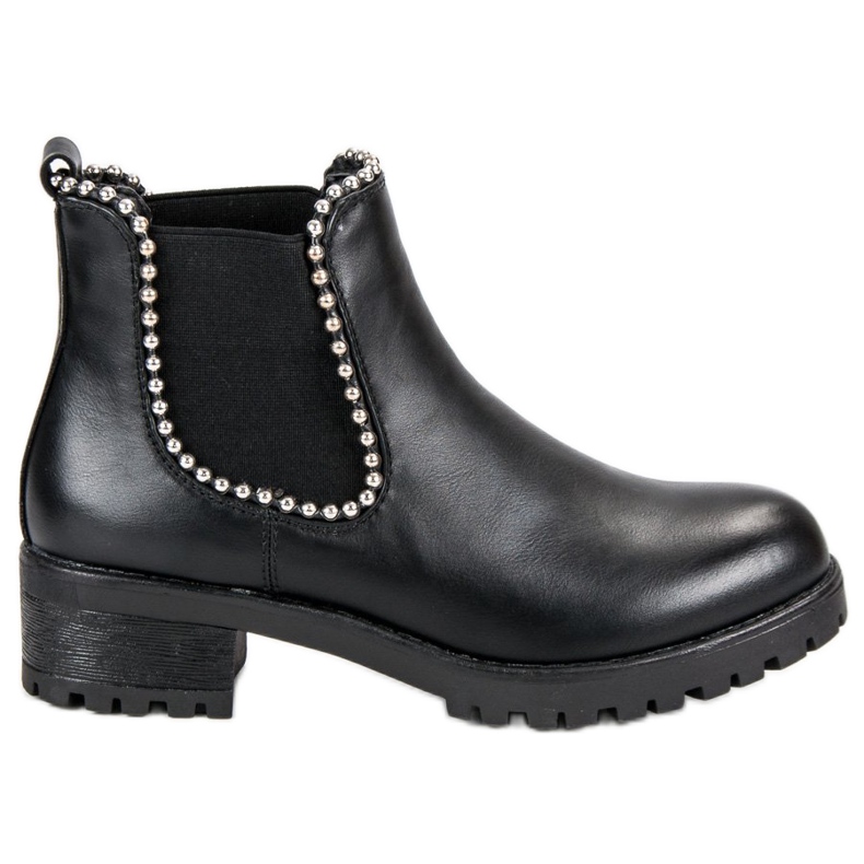 Sixth Sense Botas pretas bota Jodhpur preto
