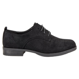 Seastar Sapatos de camurça preto