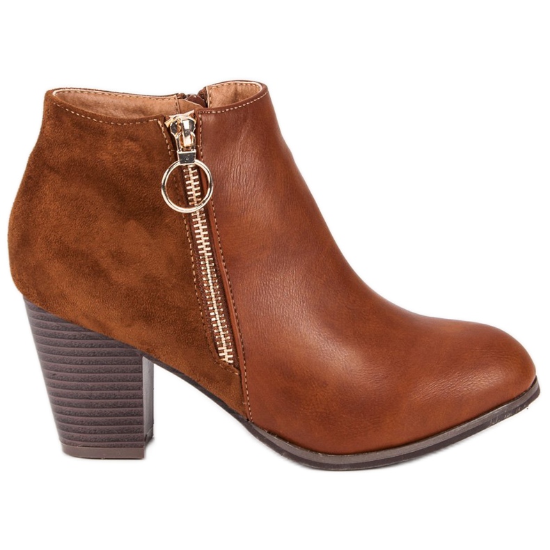 Mannika Botas de camelo outono castanho