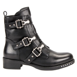 Seastar Botas de pedra preto