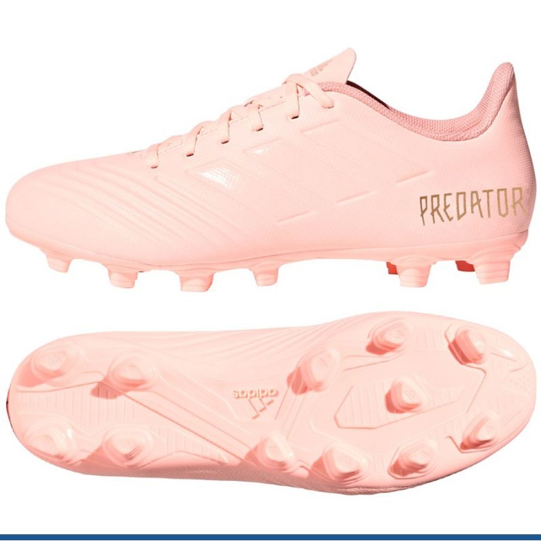 Chuteiras Adidas Predator 18.4 FxG rosa