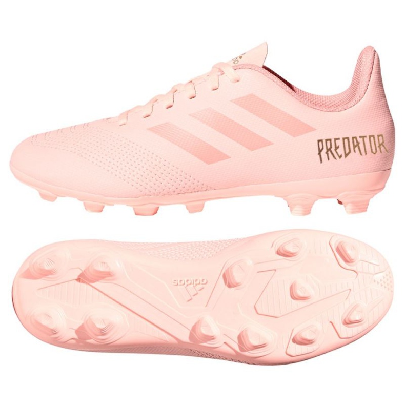Chuteiras Adidas Predator 18.4 FxG rosa Chuteiras Adidas Predator 18.4 FxG rosa