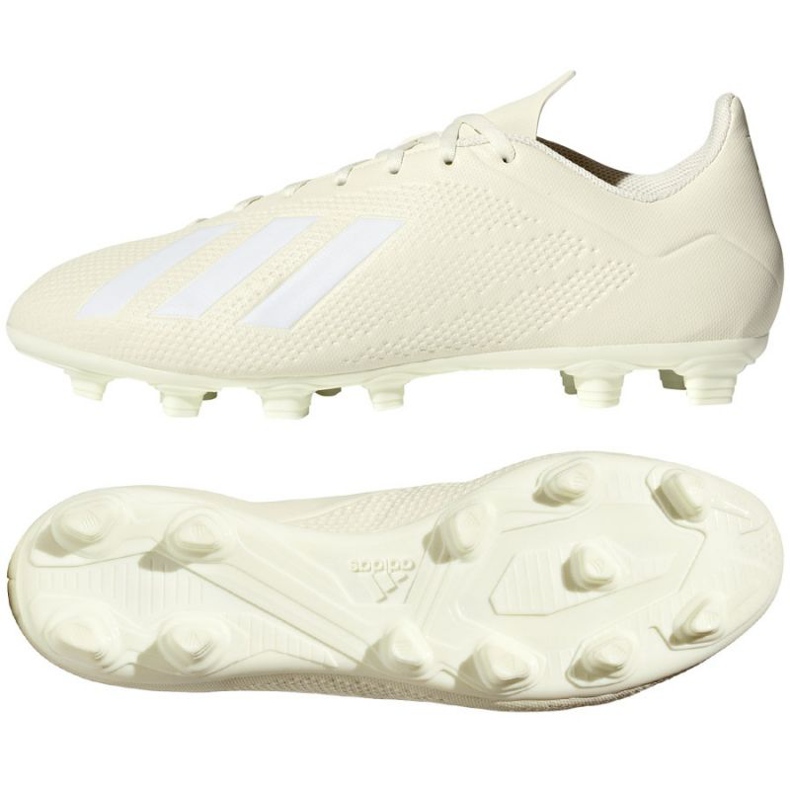 Chuteiras Adidas X 18.4 Fg M DB2187 branco Chuteiras Adidas X 18.4 Fg M DB2187 branco