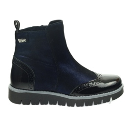 Botas isoladas Ren But 4379 azul marinho preto azul-marinho