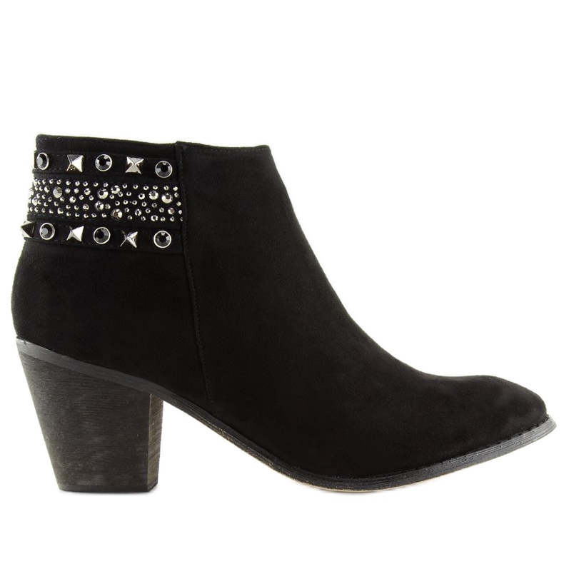 Botas pretas femininas pretas L3526 pretas preto