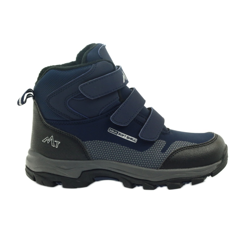Mttrek Botas de velcro MT TREK 012 azul marinho preto