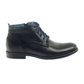 Botas de inverno no zíper preto Nikopol 677