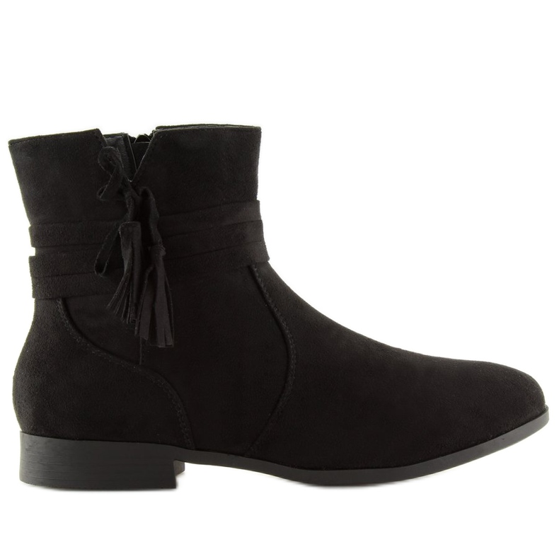 Botas de camurça pretas LL022 pretas preto Botas de camurça pretas LL022 pretas preto