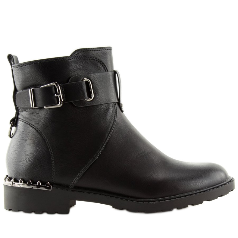 Botas femininas pretas G-168-1 pretas preto