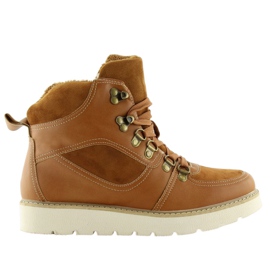 Botas femininas marrons 769-PA Camel marrom