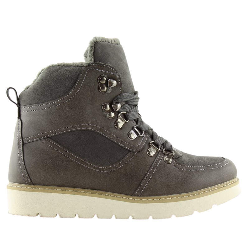Botas femininas cinza 769-PA cinza
