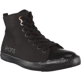 Calvin Klein Aron Waxy Twill Blk preto