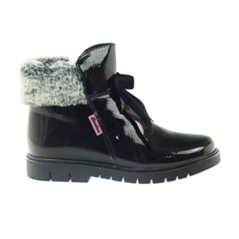American Club Botas americanas botinhas botas de inverno 18015 preto