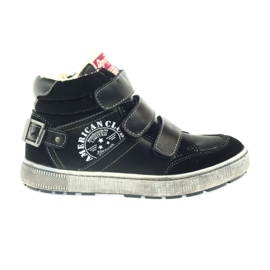 American Club sapatos de esportes de inverno preto 17779