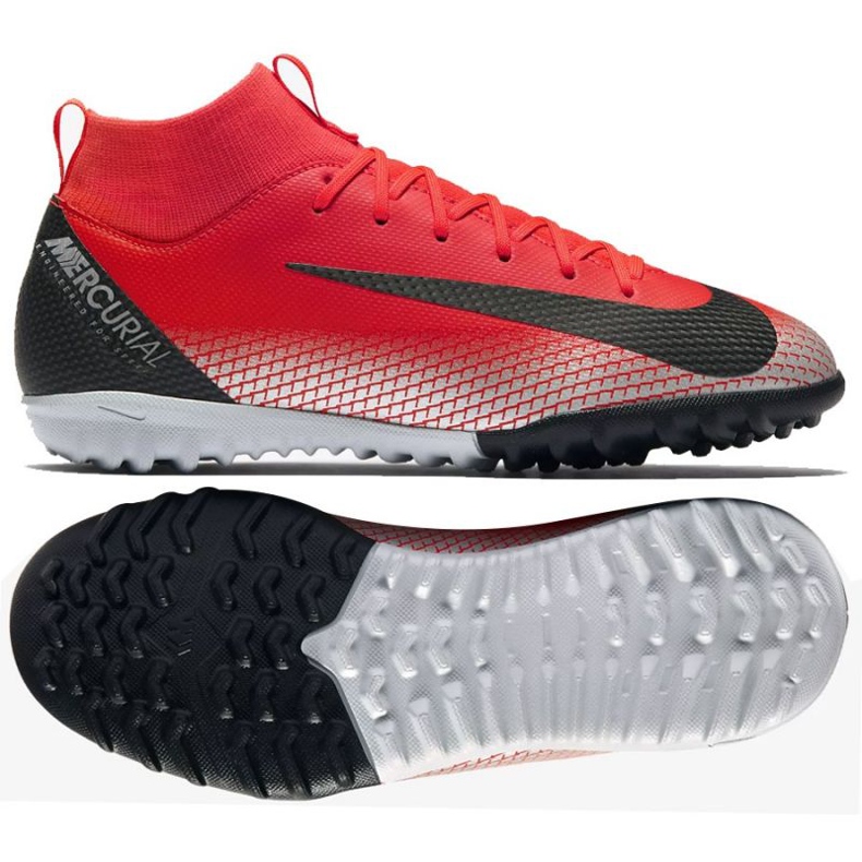 Chuteira Nike Mercurial Superfly 6 vermelho