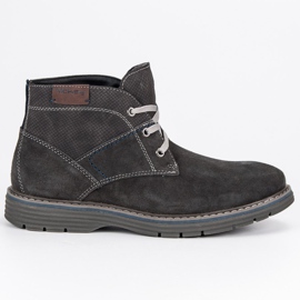 McKey Botas de homens amarrados cinza