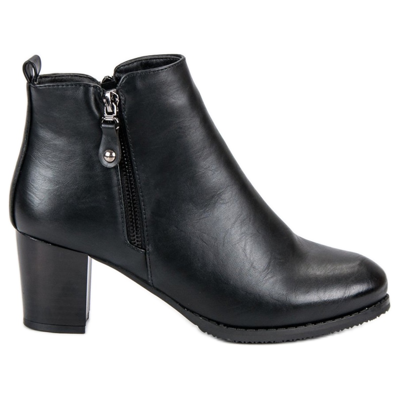 J. Star Salto alto clássico preto