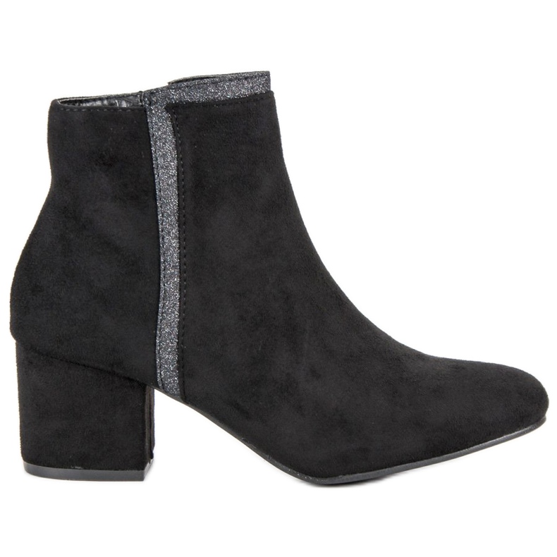 Comer Botas pretas de salto alto preto